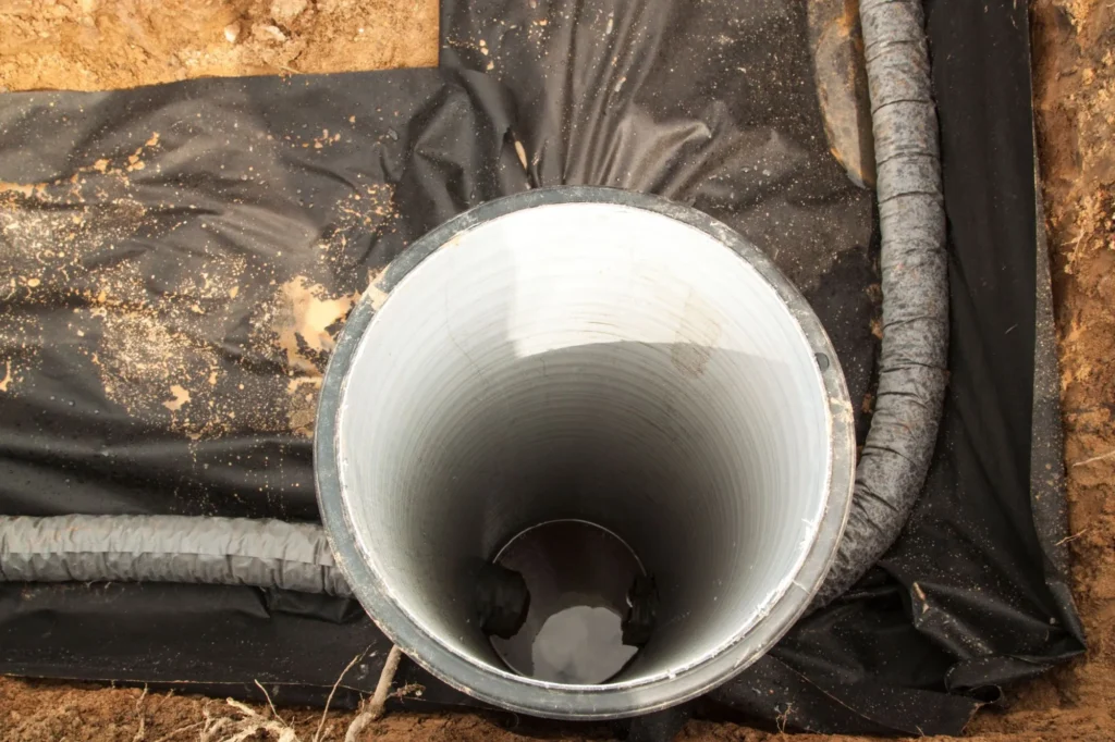 Current image: Technician performing sewer camera inspection before hydro jetting service in Edmonton
